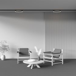 Трековый магнитный светодиодный светильник Maytoni Exility   TR227-2-24W3K-B