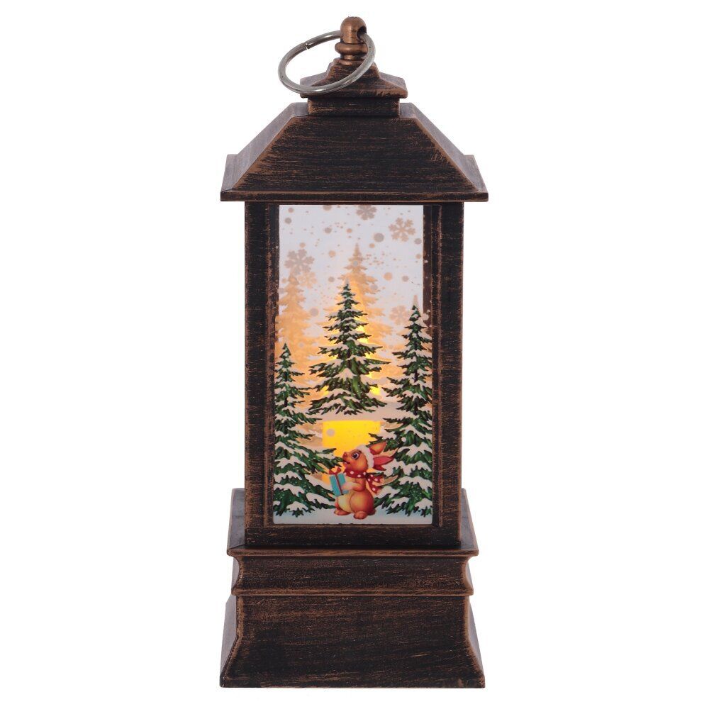 GAEM Изделие декоративное "Фонарь" (подсвет, AAAх3 н/п) L7,5 W7 H18 см, 2в.