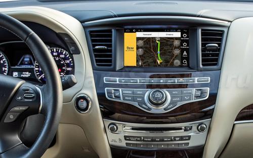 Навигационный блок для Infiniti QX60, JX35 2012-2016 (с сенсорным экраном) - Parafar PFB800 на Android 9, и