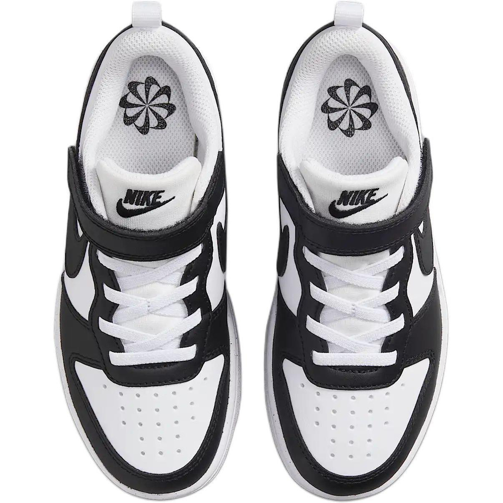 Детские кроссовки Nike Court Borough Low Recraft 'White Black' DV5457-131