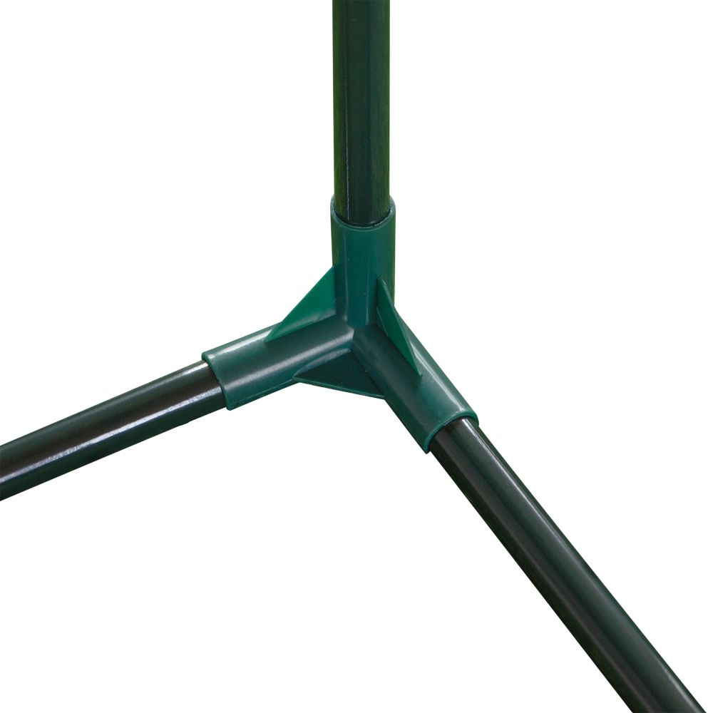 UGH-S32 L270 GREEN-GREEN Парник уличный. 270x90x90см. Металлическая труба в ПВХ. цвет зеленый. Тент из армированного полиэтилена 135г-м2. цвет сетки зеленый. TM ФитоЛето