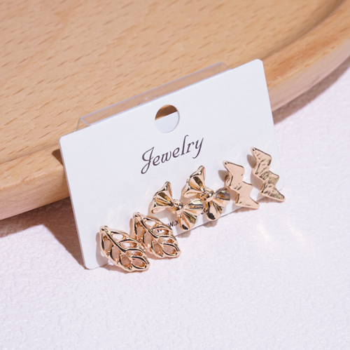 Набор сережек "Bowknot"