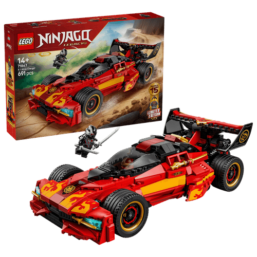 Конструктор LEGO Ninjago 71867 X-1 Ninja Charger 15th Anniversary