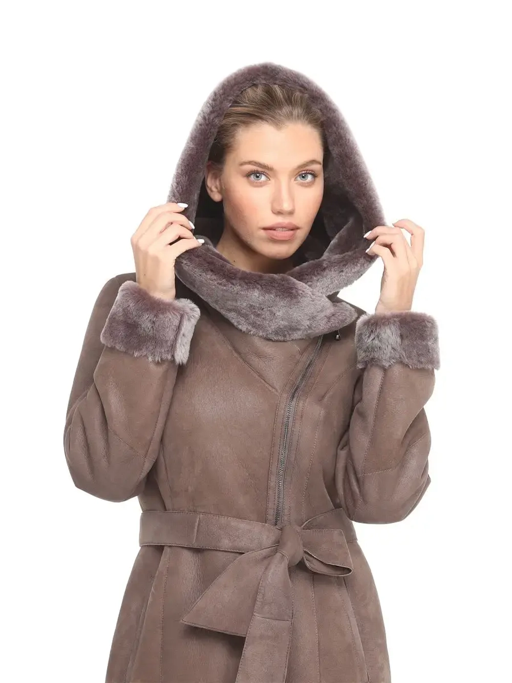 Дубленка женская натуральная зимняя