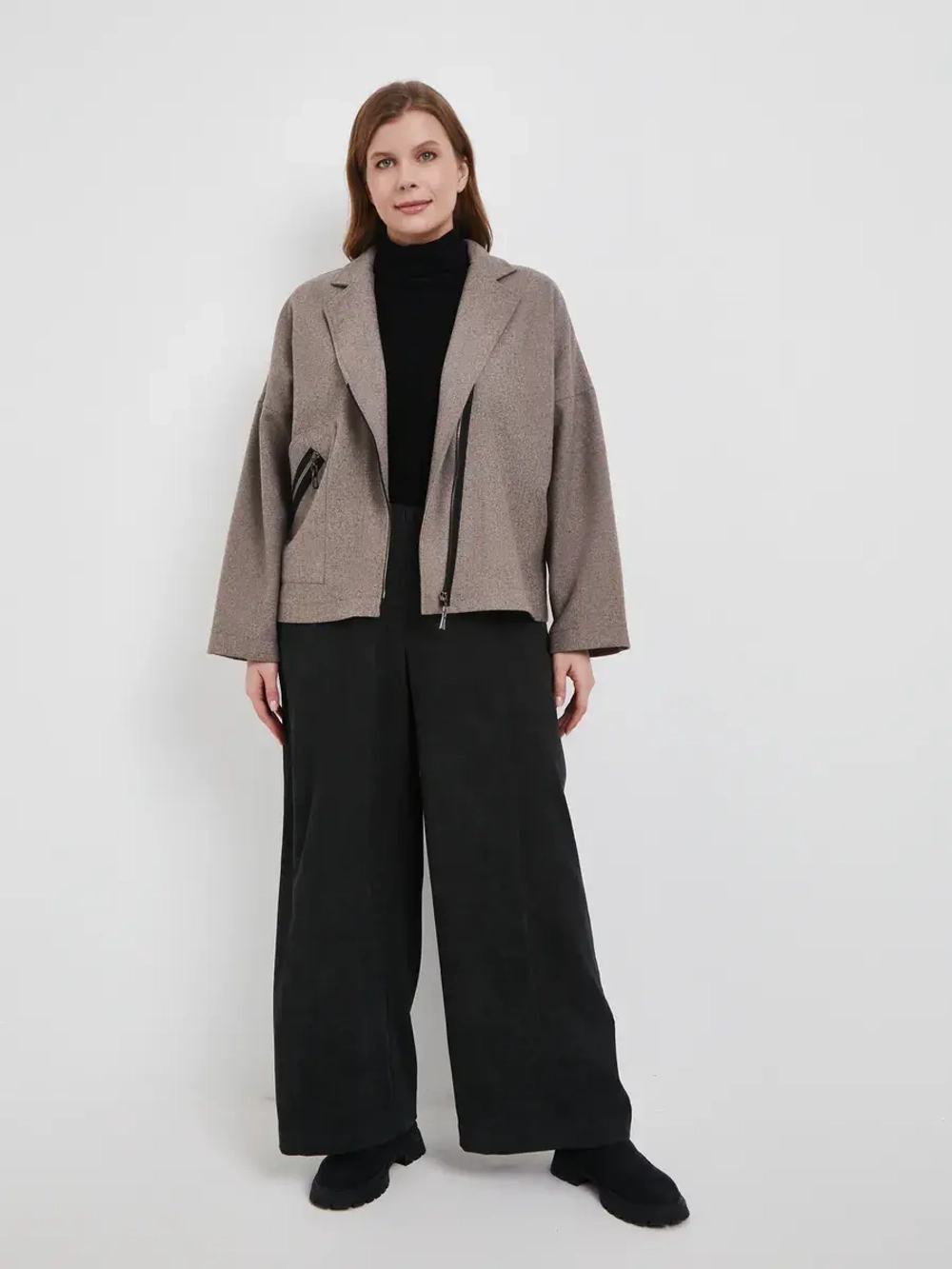 Куртка косуха из шерсти