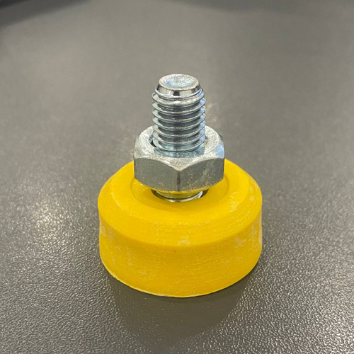 Ножка для стиральной машины samsung М10 желтая