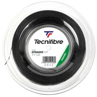 Squash strings Tecnifibre DYNAMIX V.P. (200 m) - black