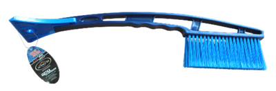Щетка со скребком AL-118-(кор.72шт.) син.