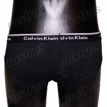 Мужские трусы брифы черные Calvin Klein