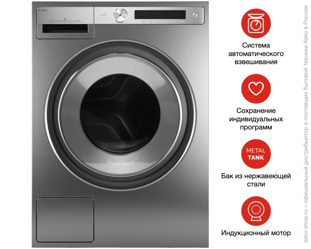 Стиральная машина Asko W6098X.S/2 фото 8