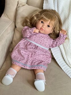 Кукла Berbesa мягконабивная 42см SANDRA в пакете (4425K)