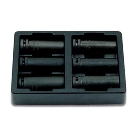 235 1/2 MLS/S6 Набор удлиненных ударных головок на 1/2" на ложементе, 6 предметов, USAG (Италия)