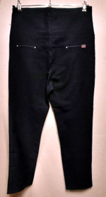 Брюки женские зимние утеплённые, размер 50, цвет чёрный