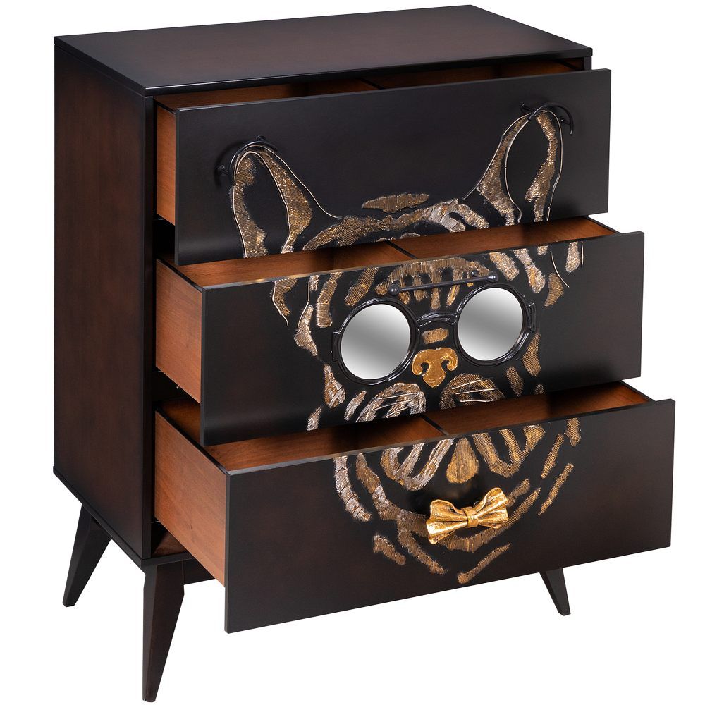 Ручка мебельная Саймон Бант Амбер