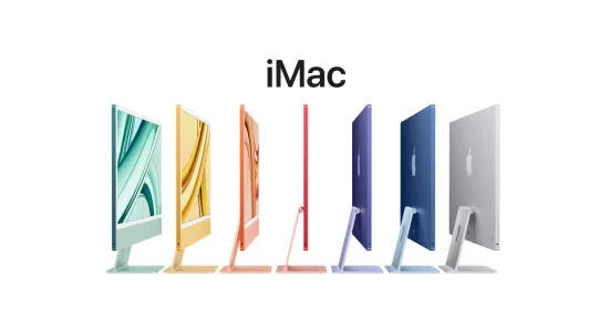 Apple iMac 24" Retina 4,5K, M3 2023 (8C CPU, 10C GPU), 8 Гб, SSD 256 Гб, голубой