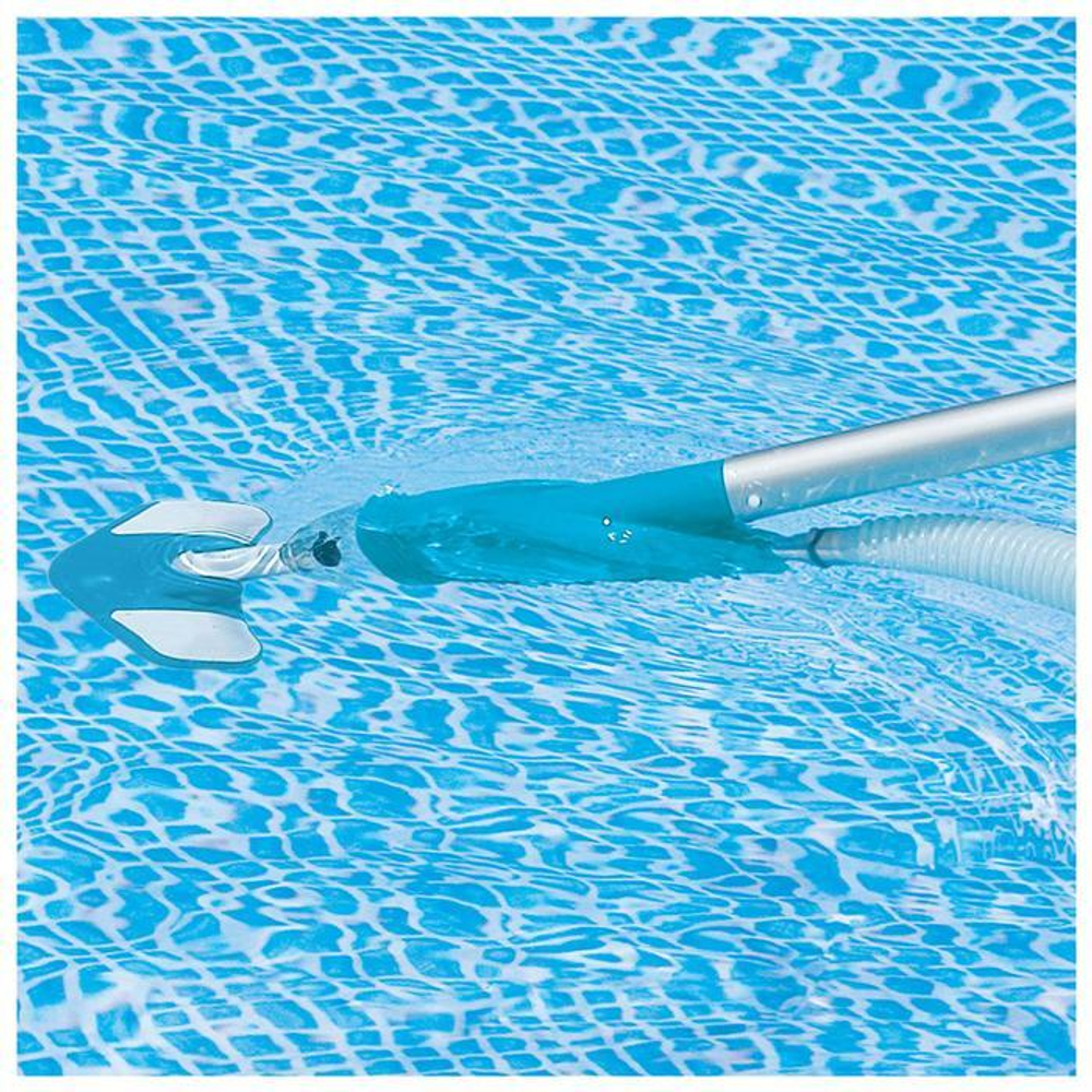 Intex Комплект для чистки бассейна (штанга 279 см, сачок, щетка для дна, адаптер, шланг 7 м)