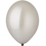 Шар латексный Экстра Металлик 30 см (Серебро)