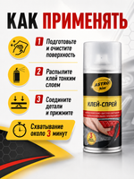 Клей аэр. ASTROHIM 210мл