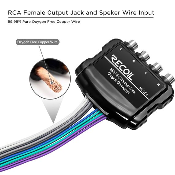 RCA-преобразователь Recoil MLOC4