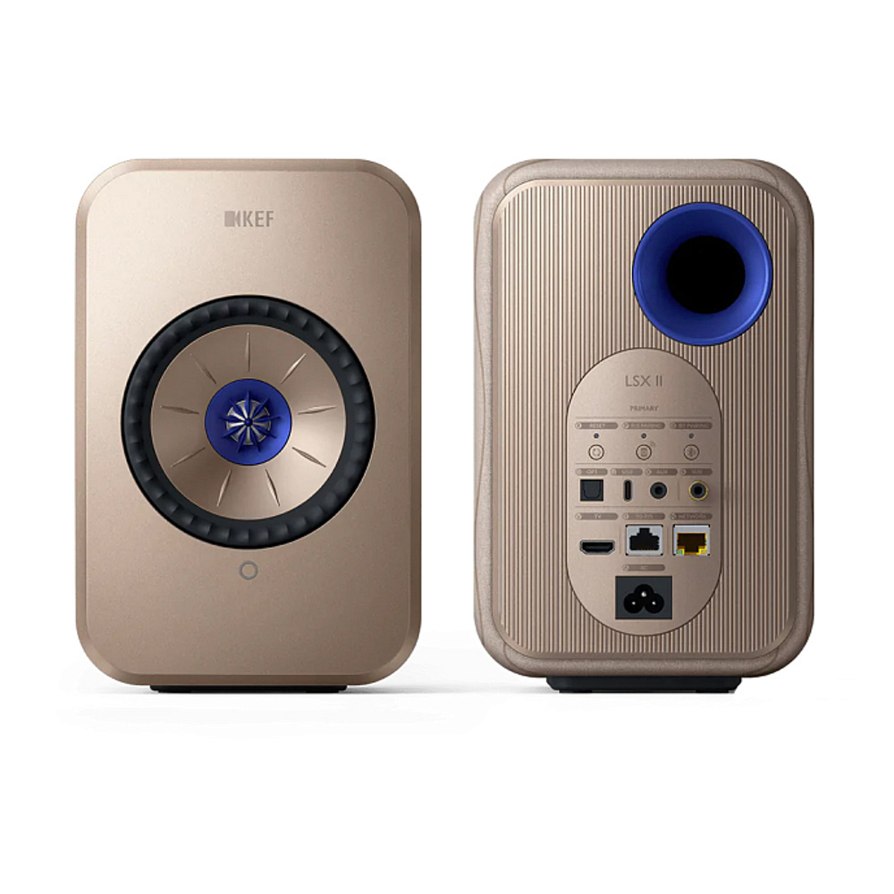 KEF LSX II Soundwave by Terence Conran Edition активная беспроводная полочная акустическая система (пара)