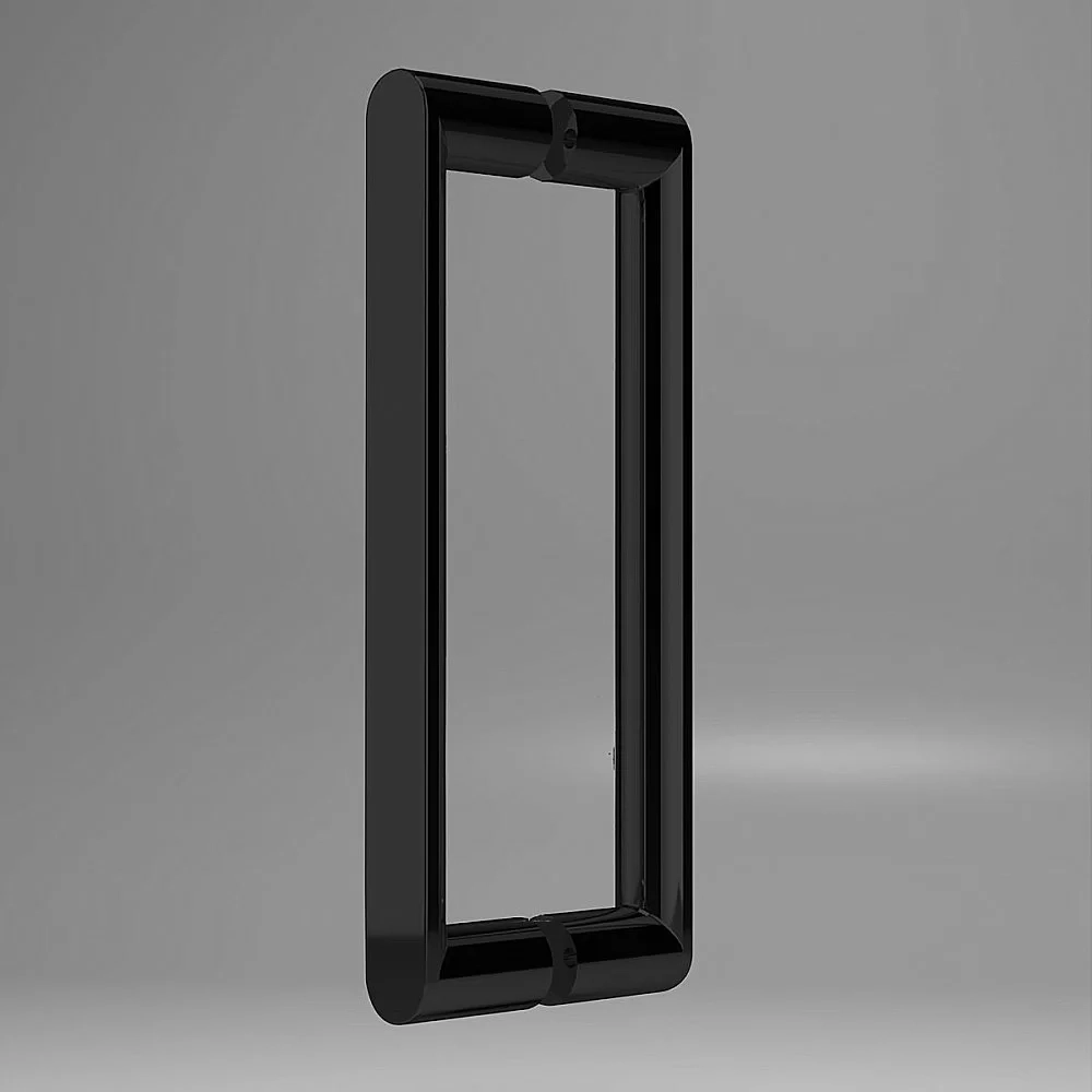 Душевой уголок Vincea Dice VSS-4D100CLB 100х100 стекло прозрачное/профиль черный