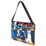 Skechers LeSportsac Collaboration Fabric Portable One Shoulder Crossbody Laptop Bag Large Unisex