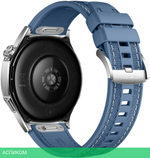 Умные часы Huawei Watch GT 5 46мм Vili-B19W Blue Woven Strap (55020DGJ)