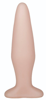 Телесная конусообразная пробка - 14 см. (Цвет: телесный)