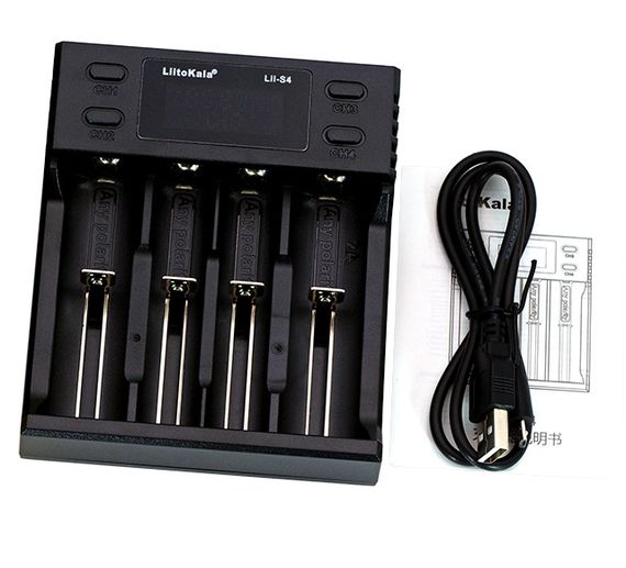 Зарядное устройство LiitoKala Lii-S4 универсальное