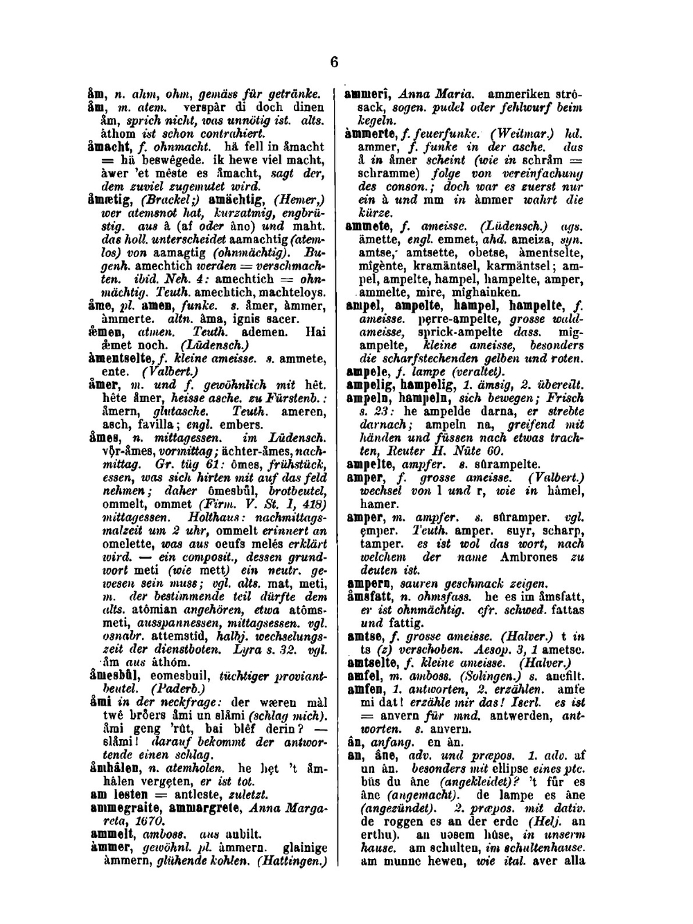 Wörterbuch Der Westfälischen Mundart | Friedrich Woeste