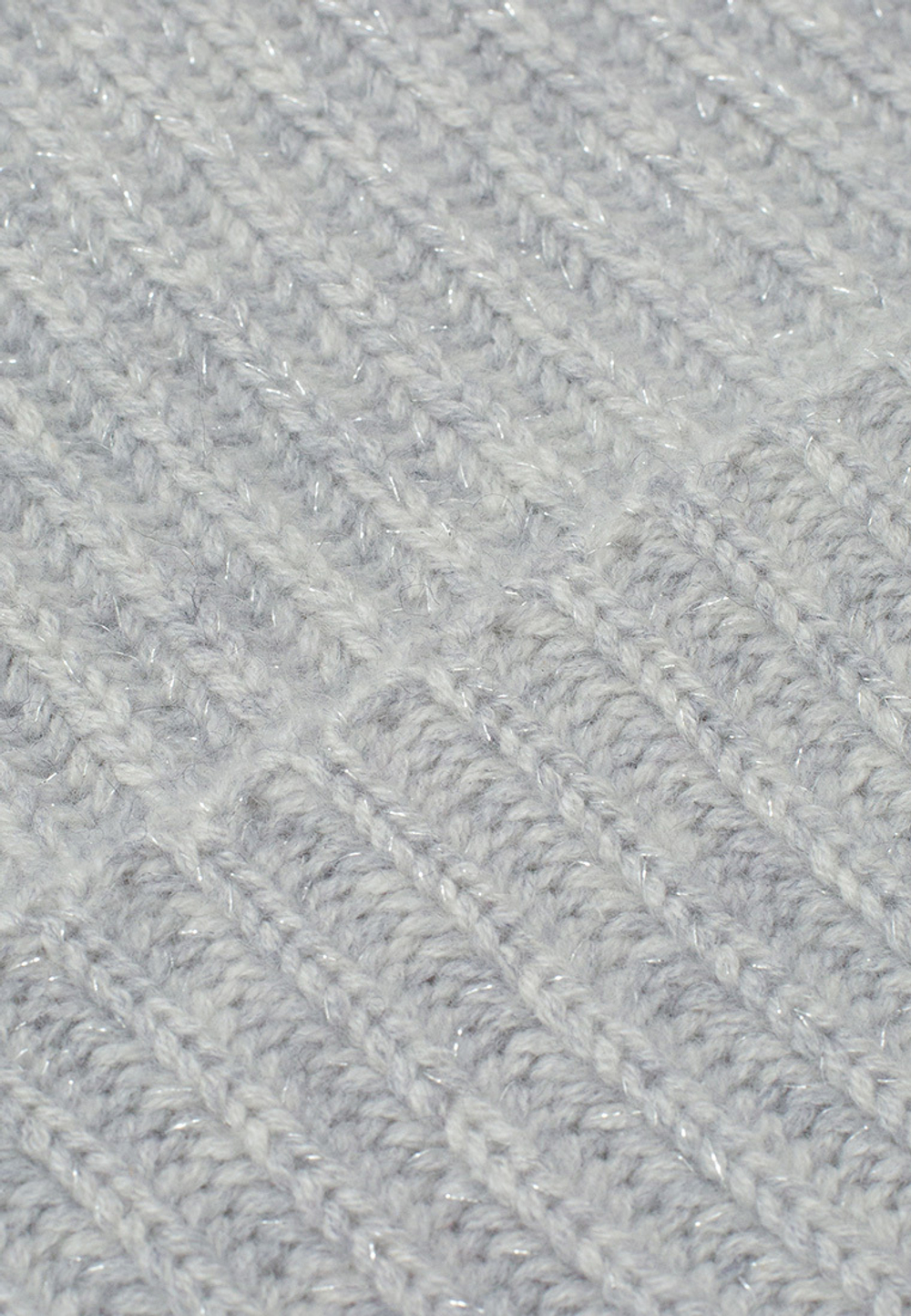 Шапка бини из кашемира с люрексом