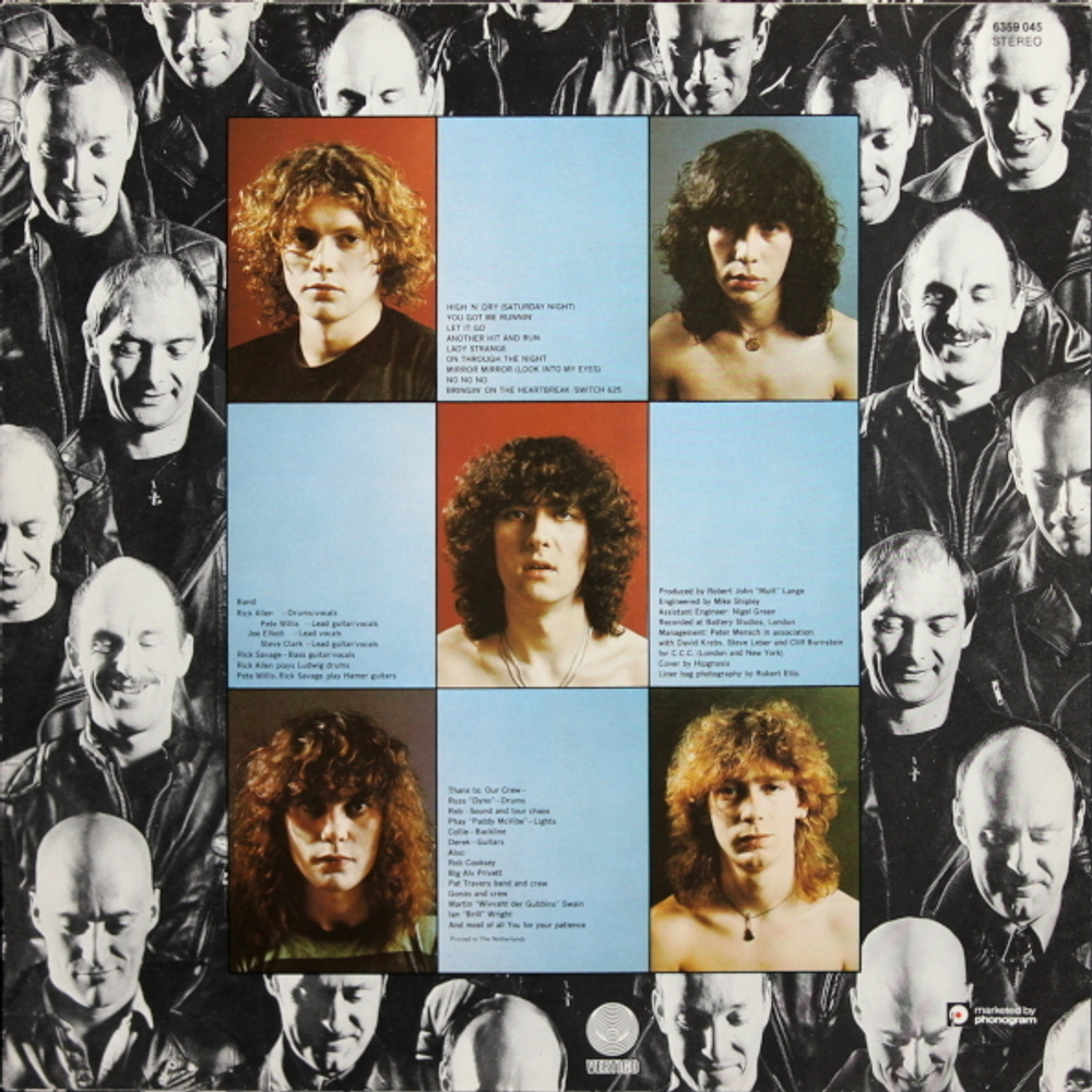 Def Leppard / High 'N' Dry (LP)
