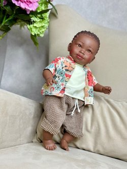 Кукла Nines 45см Amir мягконабивная (N6410K)