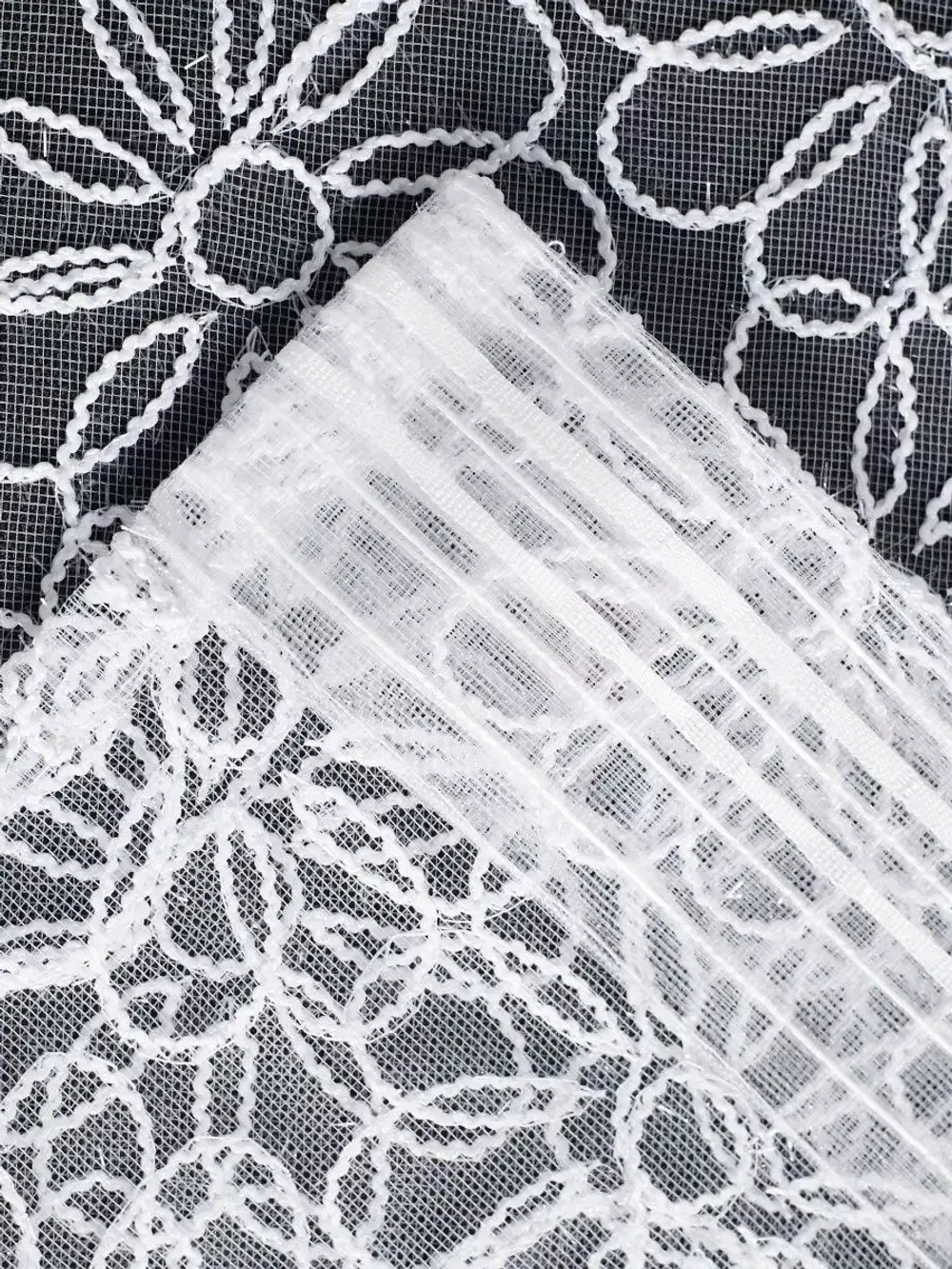 Тюль в спальню гостиную белый 400х270