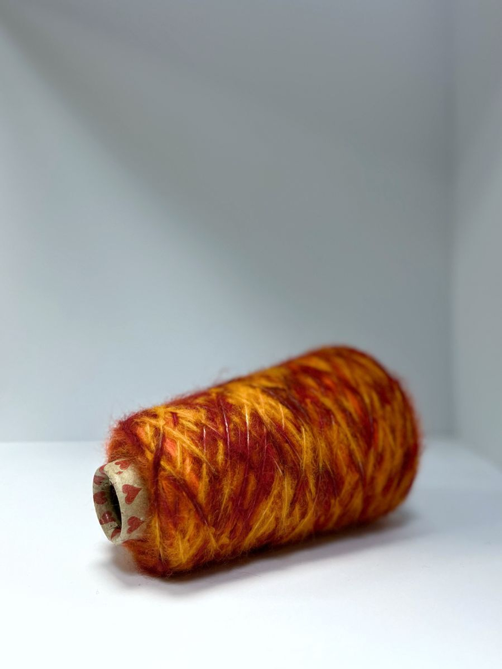 Пряжа для вязания DAMA теплая пушистая аркобалено