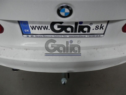 Фаркоп оцинкованный Galia B021A для BMW BMW 3-Series 2011- седан/универсал, BMW 1-Series 2011-, (паспорт и сертификат в комплекте)(без электрики)