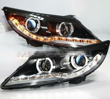 Передние фары Киа Спортейдж 2010-2014 V8 type