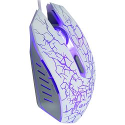 Мышь Intro MG610 игровая проводная 1200-3600dpi белая