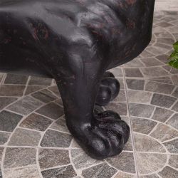 Садовая скамейка Такса Клякса средняя правосторонняя