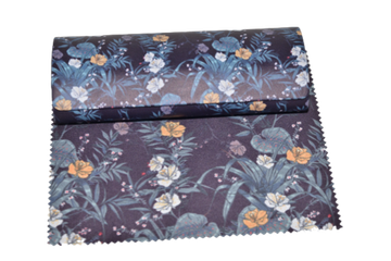 Футляр OPTICMASTER SG-27 PU цветы на чёрном, (с салфеткой)