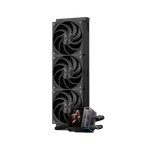 Водяное охлаждение для CPU PCCooler DS360 Display BK TDP 310W 115X/1200/1700/1851/AM4/AM5 Черный
