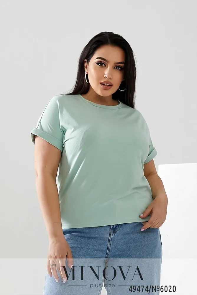 Футболка 6020-мятный Minova