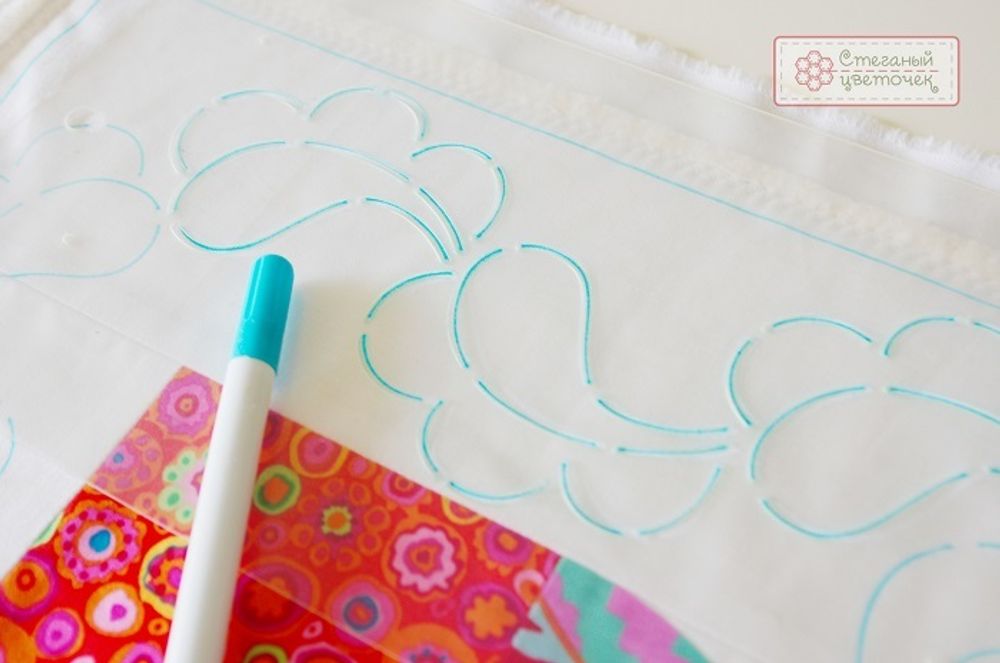 Шаблон для стежки "Веточка - 1" (арт. T22)