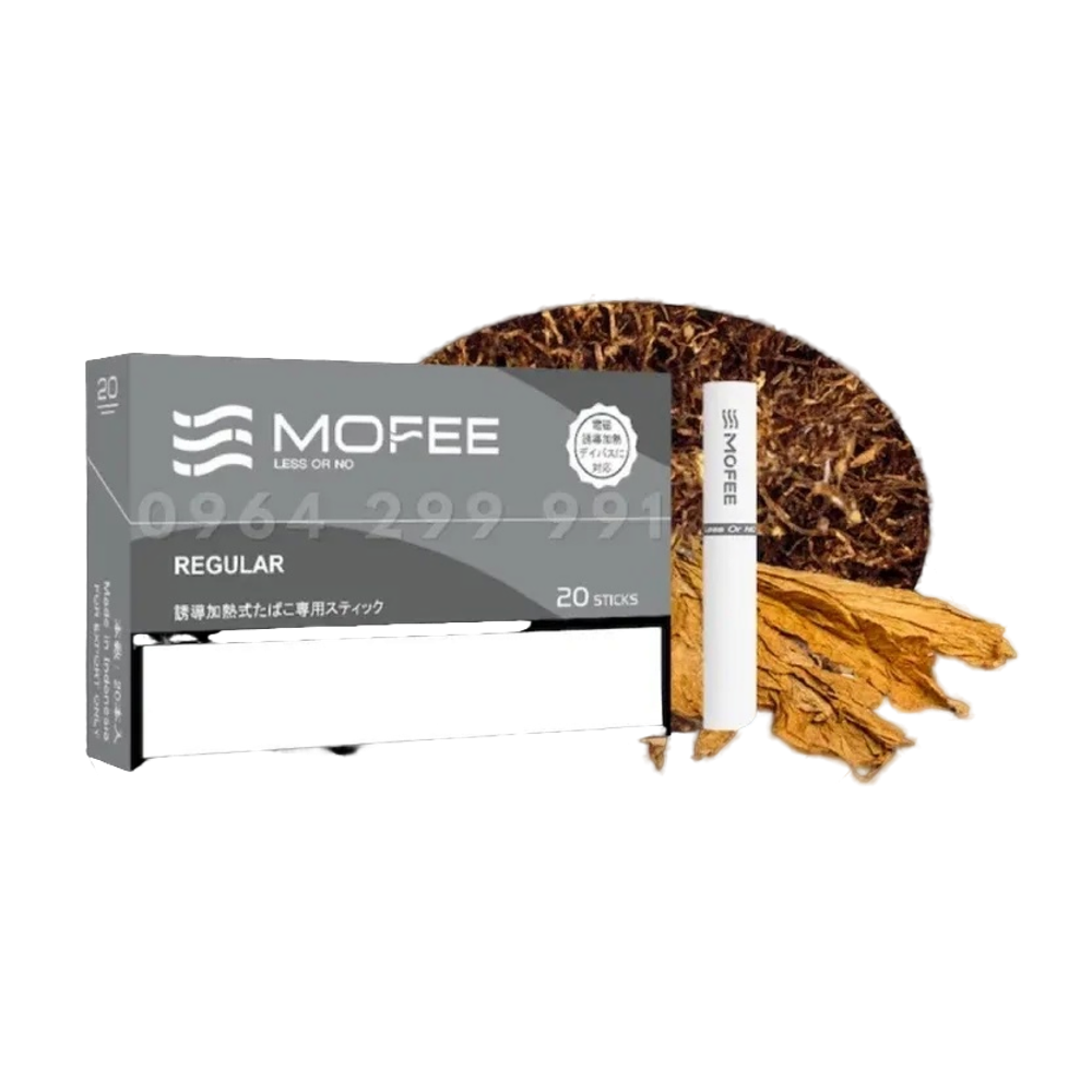 Стики Mofee Regular - классический табак (Япония) (блок - 10 пачек)