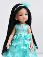 Паола с волосами до колен в наряде, пижама в комплекте (Обувь может отличаться от фото)