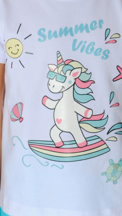 Футболка трикотажная для девочки 3-6 лет Fleur de Vie