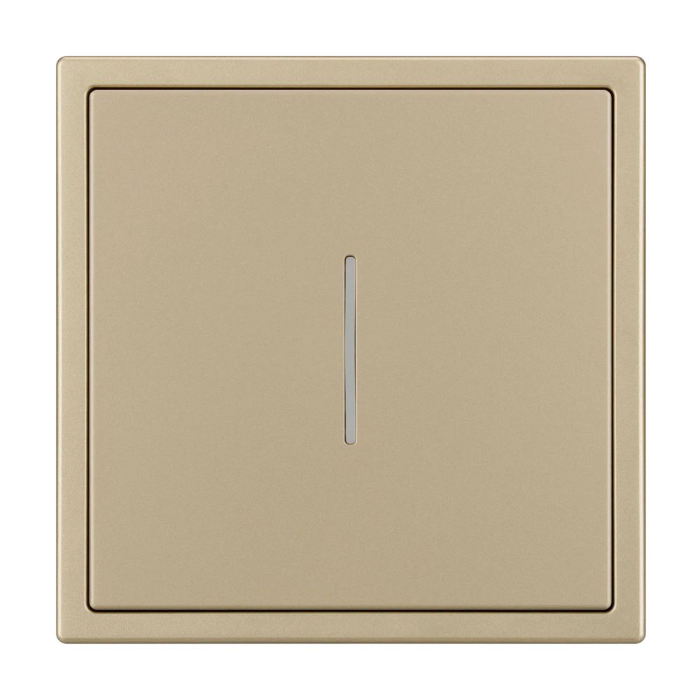Механизм звонкового выключателя LED SWT-NOBE-MKR1-SFPL-L-GD (230V, 10A) (Arlight, Золотой песок) 061735