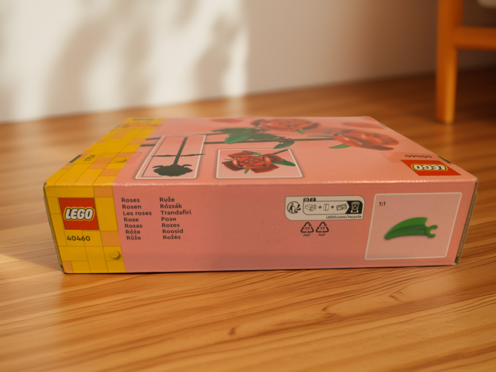 LEGO 40460 Розы — коллекционный цветочный набор LEGO Botanical
