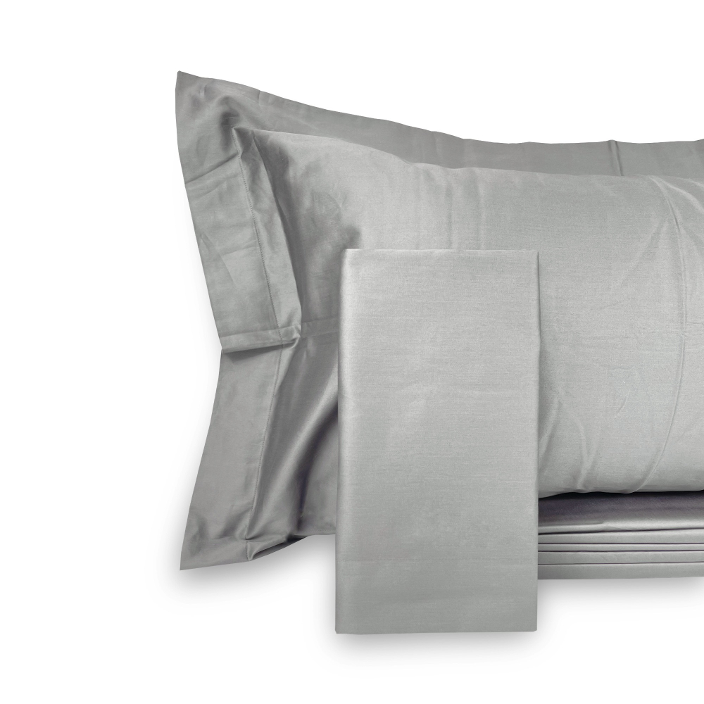 Однотонное постельное белье Gray