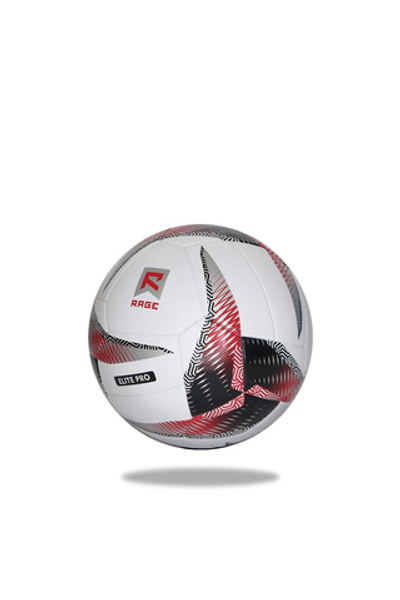 Мяч футбольный RAGE ELITE PRO (FIFA QUALITY PRO) бело-красный р-р 5